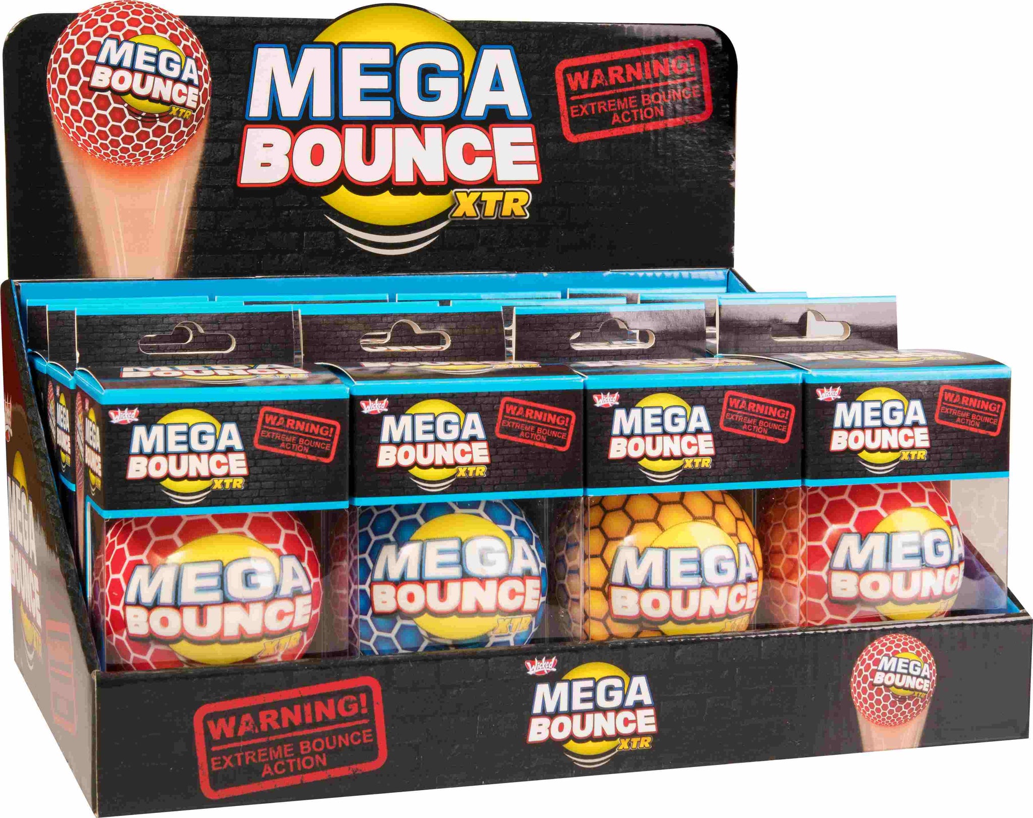 Piłka Mega Bounce XTR 1 szt. mix kolorów