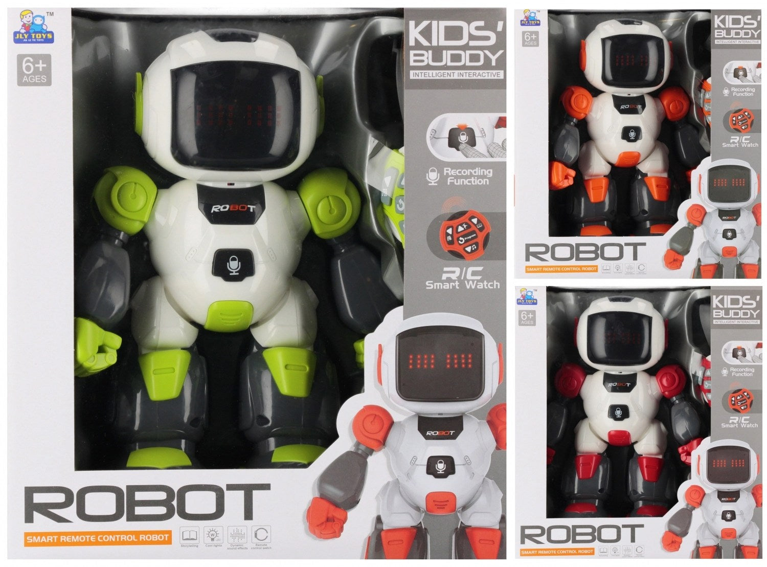 Robot zdalnie sterowany + zegarek Smart Watch 1szt. mix