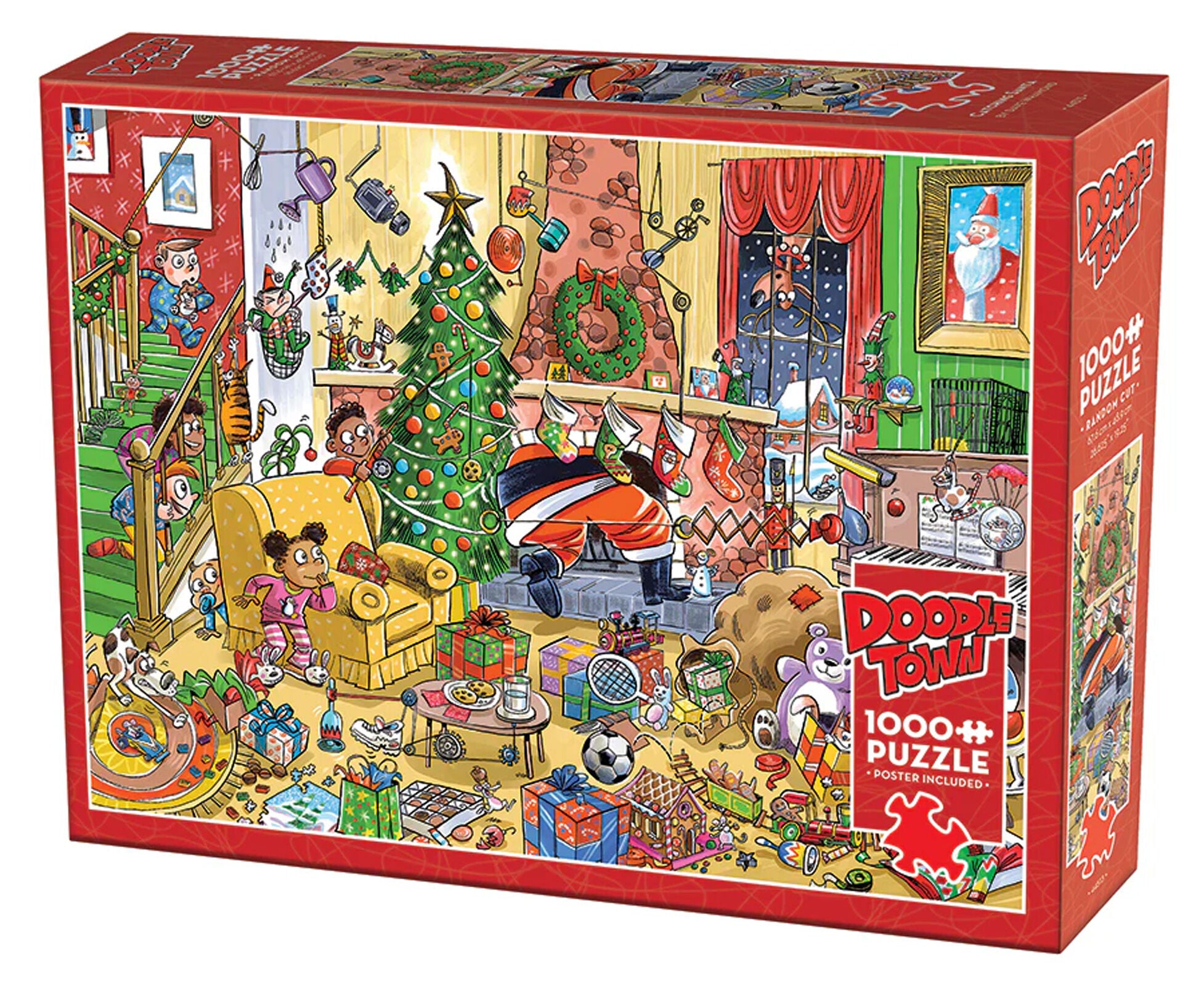 Puzzle 1000 Jak złapać Świętego Mikołaja 113533