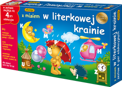 Gra Z misiem w literkowej krainie