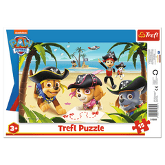Puzzle 15 ramkowe Przyjaciele z Psiego Patrolu 31350