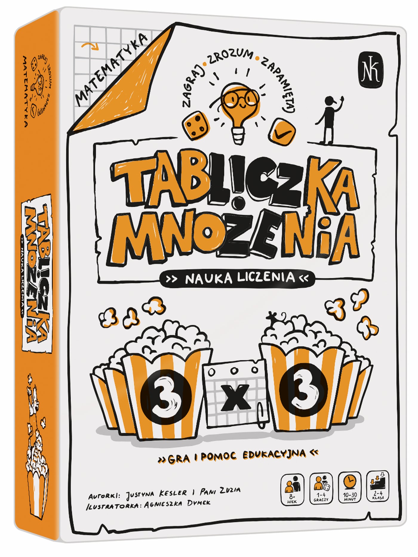 Gra Tabliczka mnożenia Nauka liczenia Zzz: zagraj-zrozum-zapamiętaj
