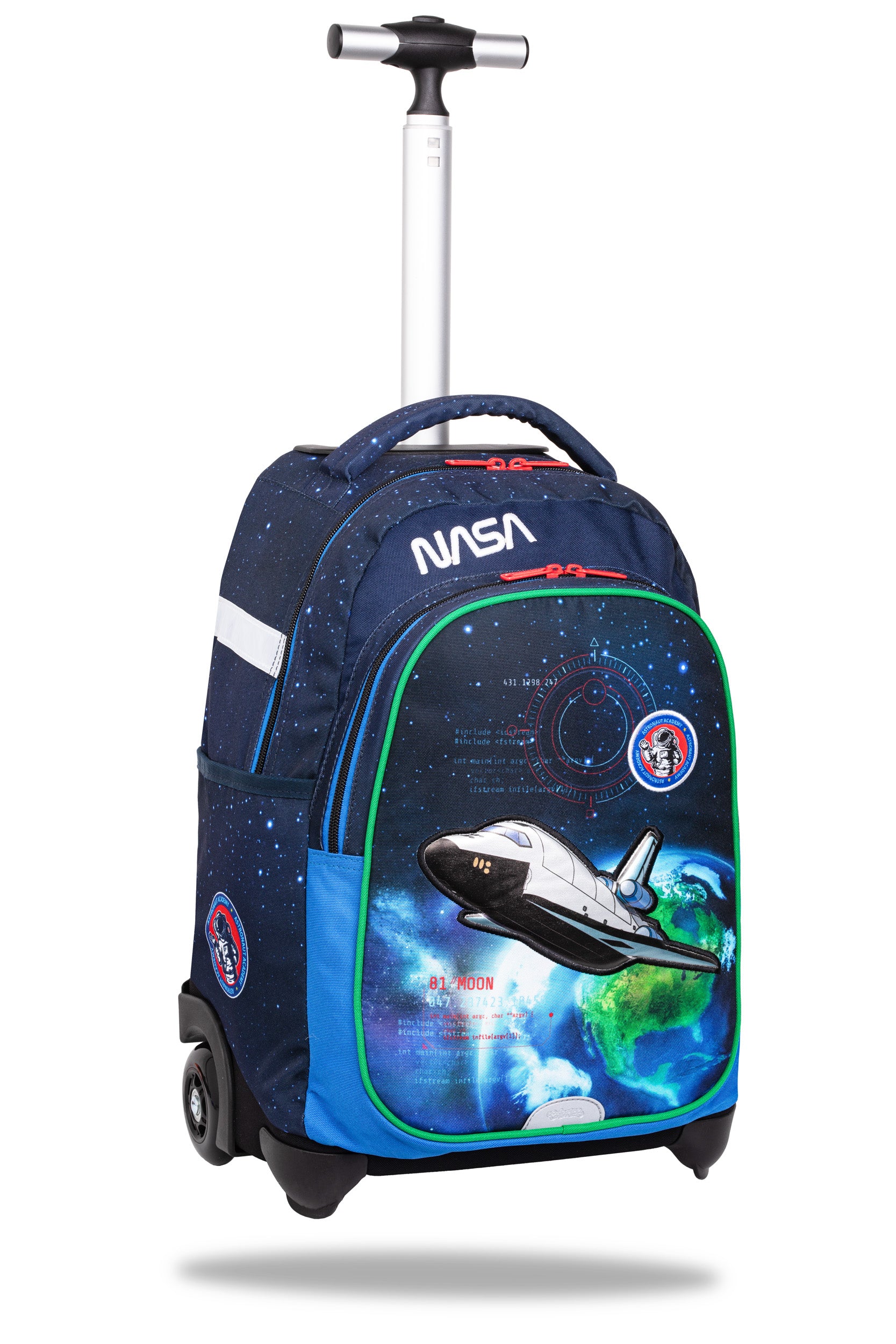 Plecak 2-komorowy na kółkach CP Colorino jack NASA