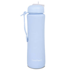 Bidon silikonowy 600ml Collpack Pump pudrowy niebieski