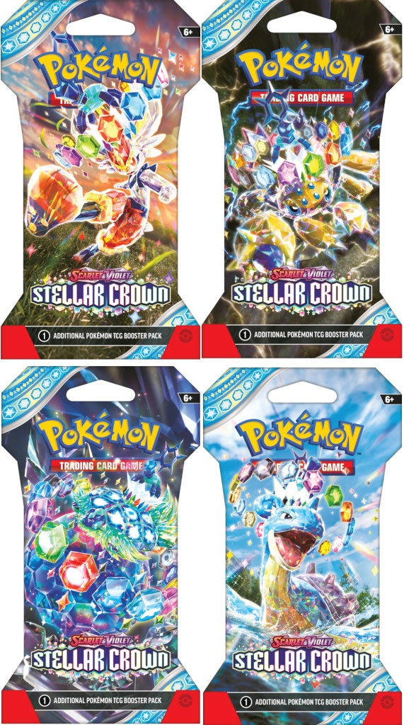 Pokemon TCG Scarlet & Violet Stellar Crowns Sleeved Booster 1szt.mix