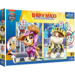 Puzzle 2x10 Baby maxi Radosna drużyna paw patrol 43004