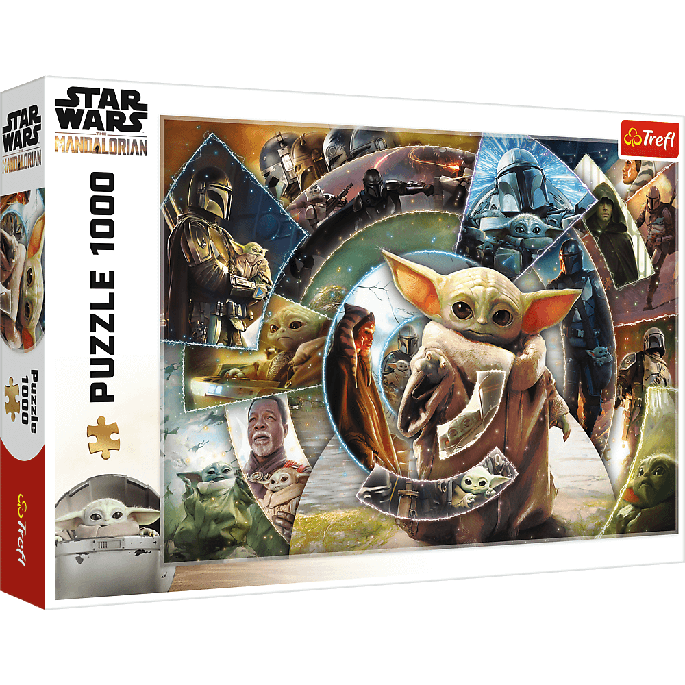 Puzzle 1000 Podróż Grogu Disney 10906