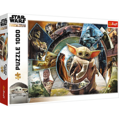 Puzzle 1000 Podróż Grogu Disney 10906