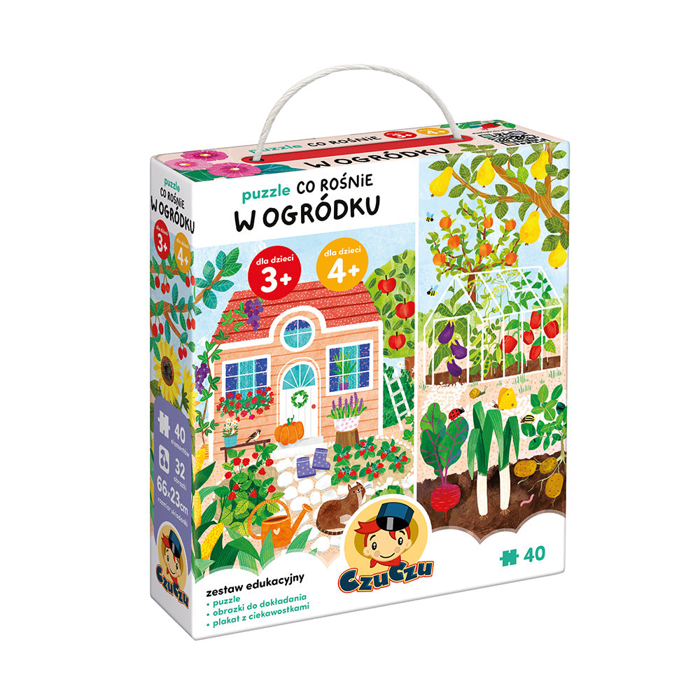 Puzzle Co rośnie w ogródku CzuCzu