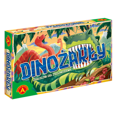 Gra Dinożarły katapulta z żetonami