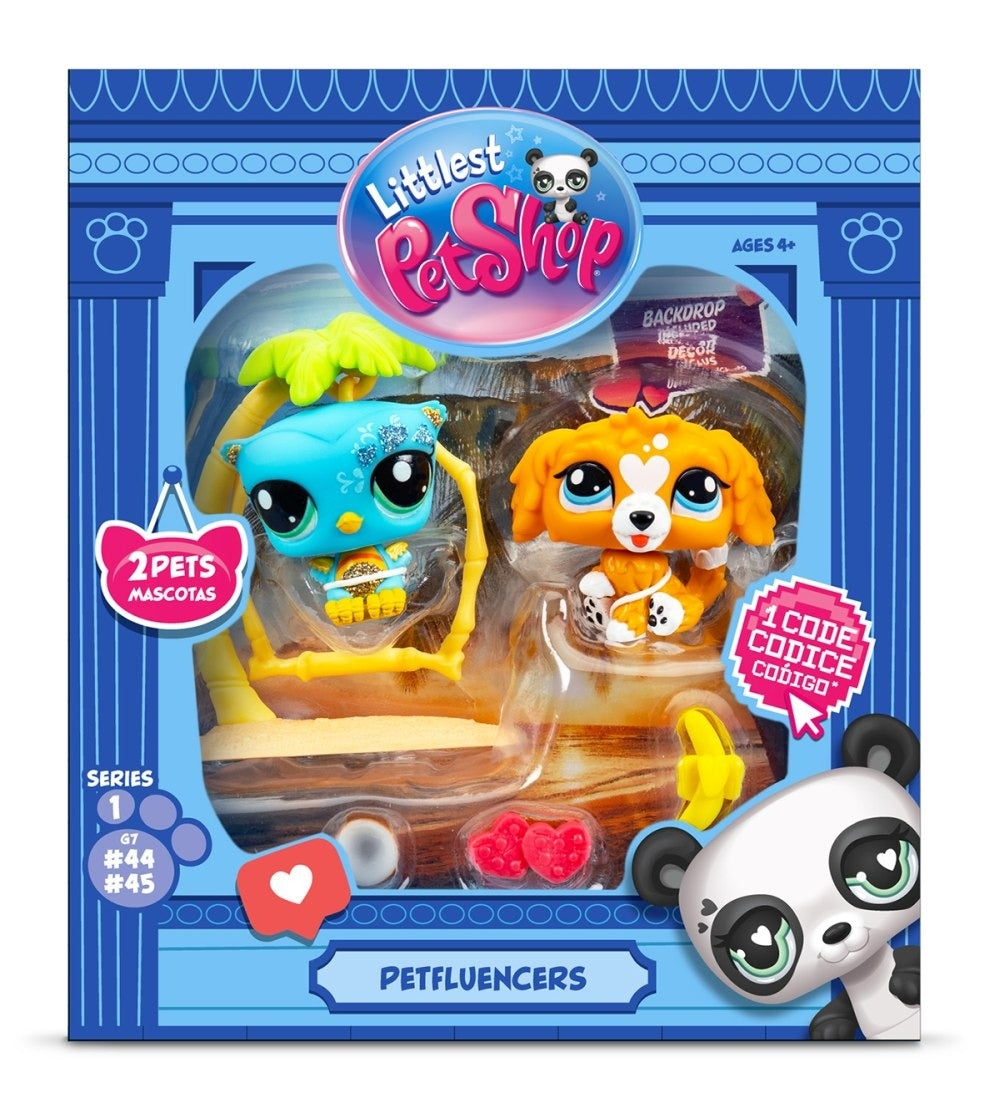 Littlest Pet Shop 2 Figurki Petfluencers LPS00560 1szt.mix