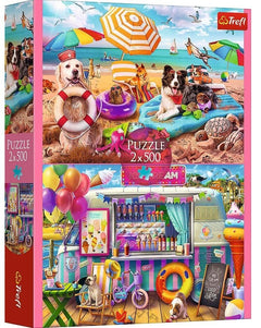 PUZZLE 2x500  Wakacyjny czas 37533