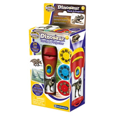 Latarka i projektor Dinozaury