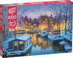 Puzzle 1000 CherryPazzi Amsterdam at Night 30264 zima