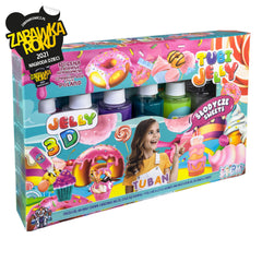 Zestaw Tubi jelly słodycze 6 kolorów
