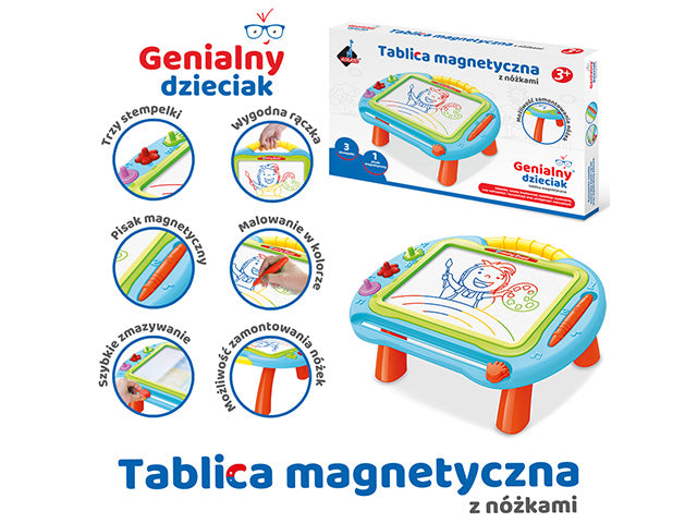 Tablica magnetyczna na nóżkach