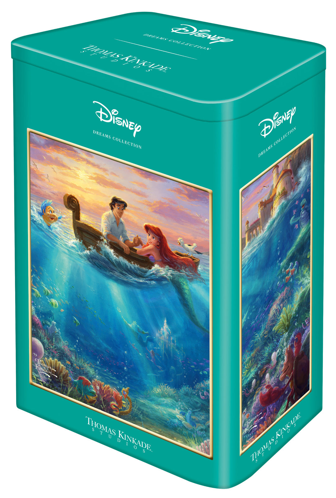 Puzzle 500 PQ T. Kinkade puszka Mała Syrenka 110800