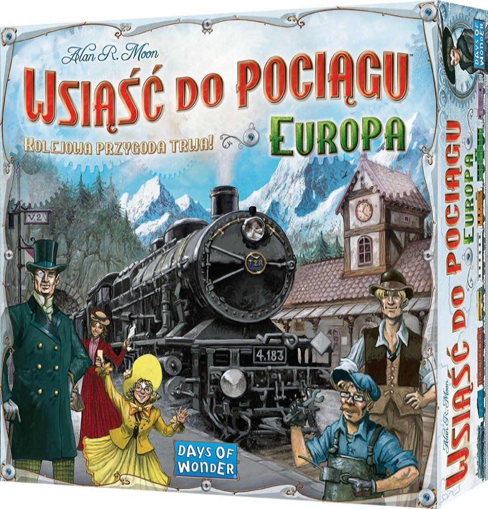 Gra Wsiąść do pociągu Europa