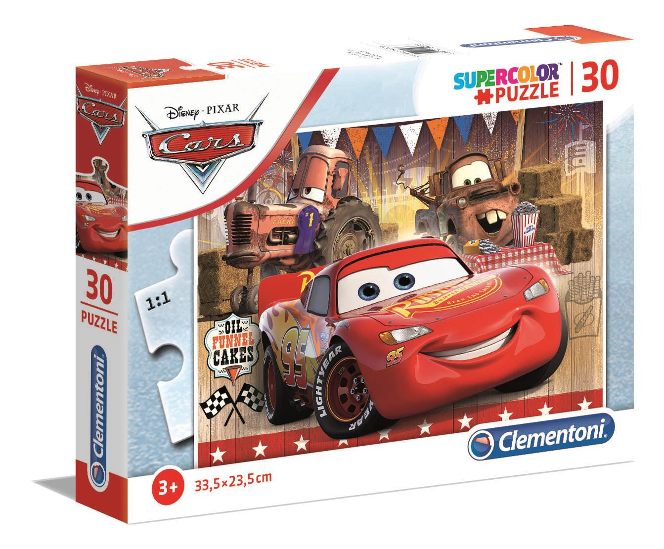 Puzzle 30 super kolor Auta 20255