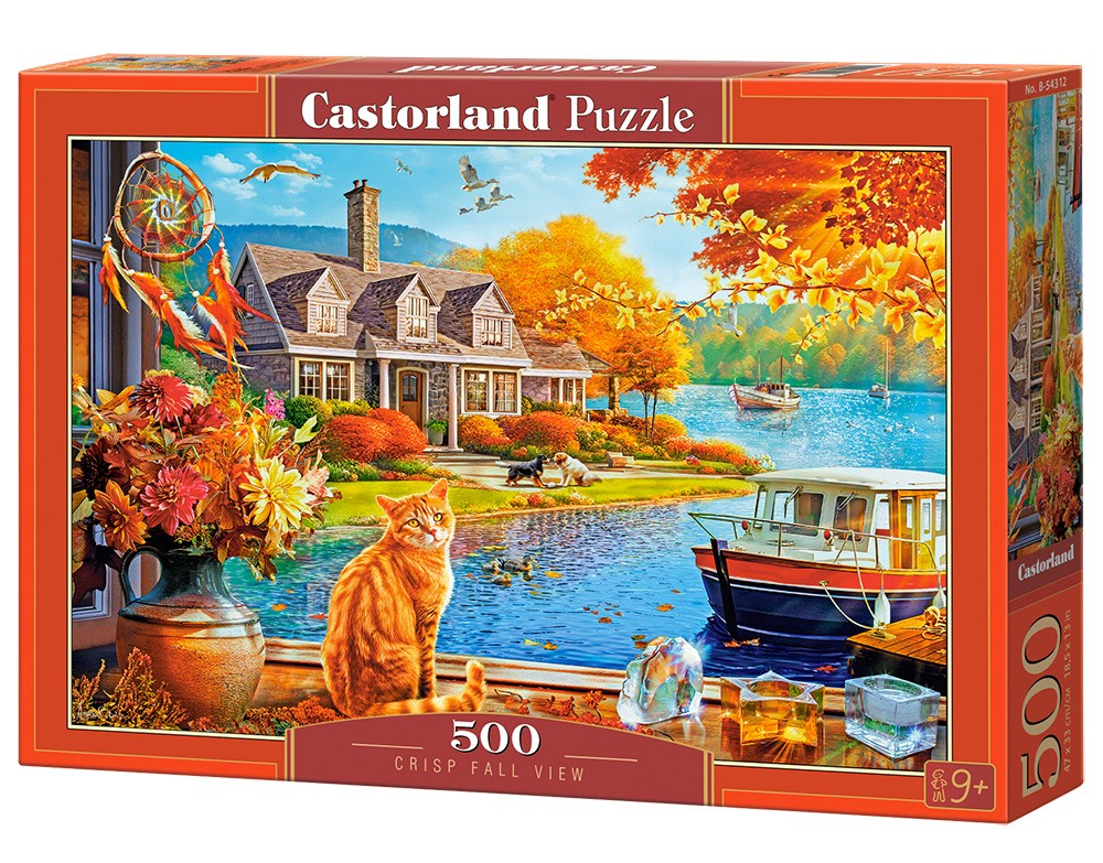 Puzzle 500 Crisp Fall View B-54312
