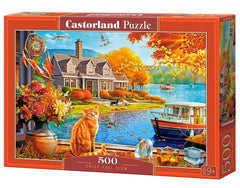 Puzzle 500 Crisp Fall View B-54312