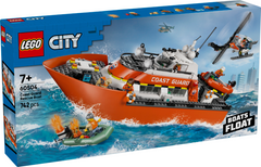 LEGO City Łódź ratunkowa i Helikopter Straży przybrzeżnej 60504