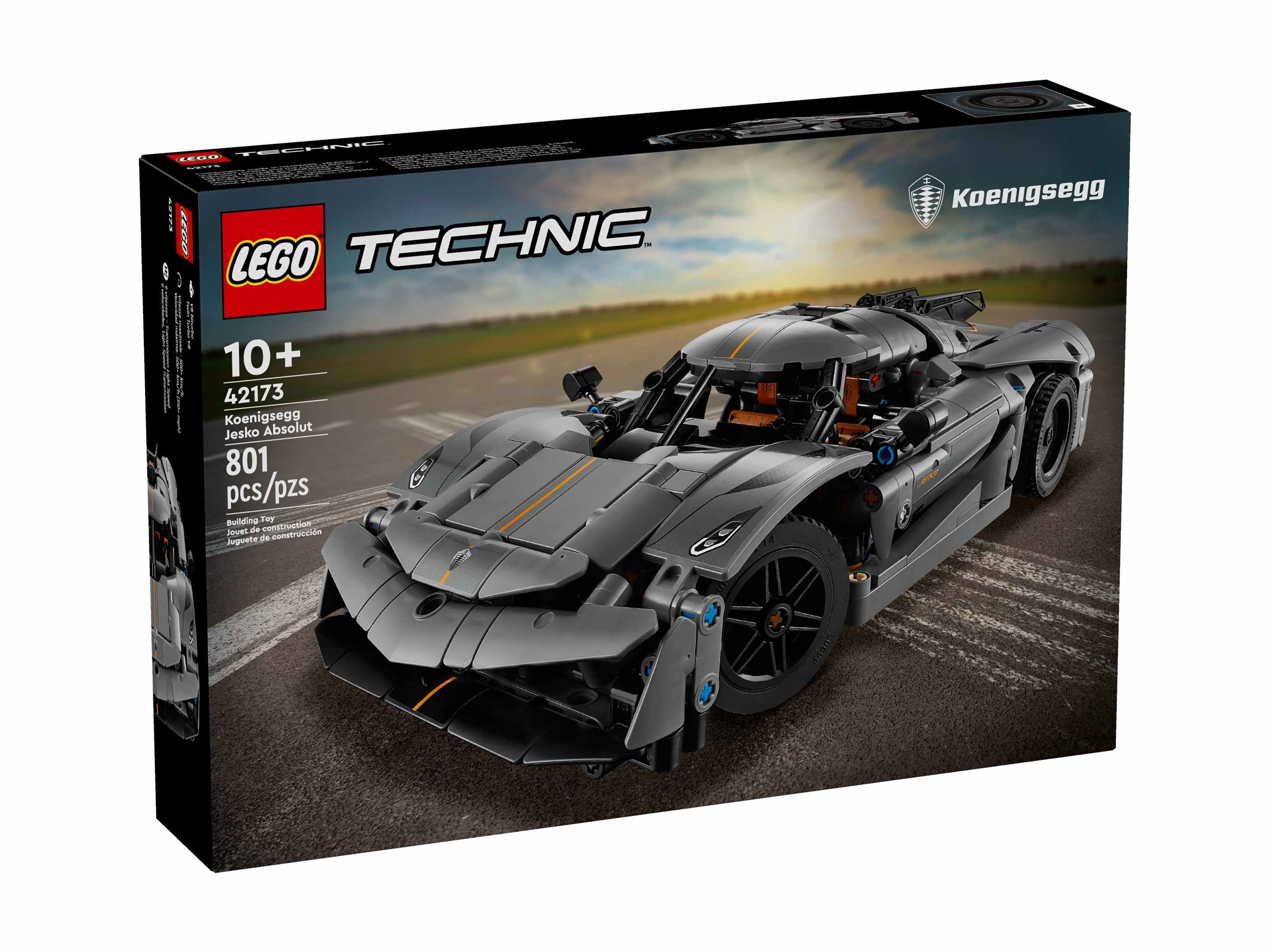 LEGO Technic szary Hipersamochód Koenigsegg  42173