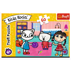 Puzzle 60 Kicia Kocia z przyjaciółmi 17343