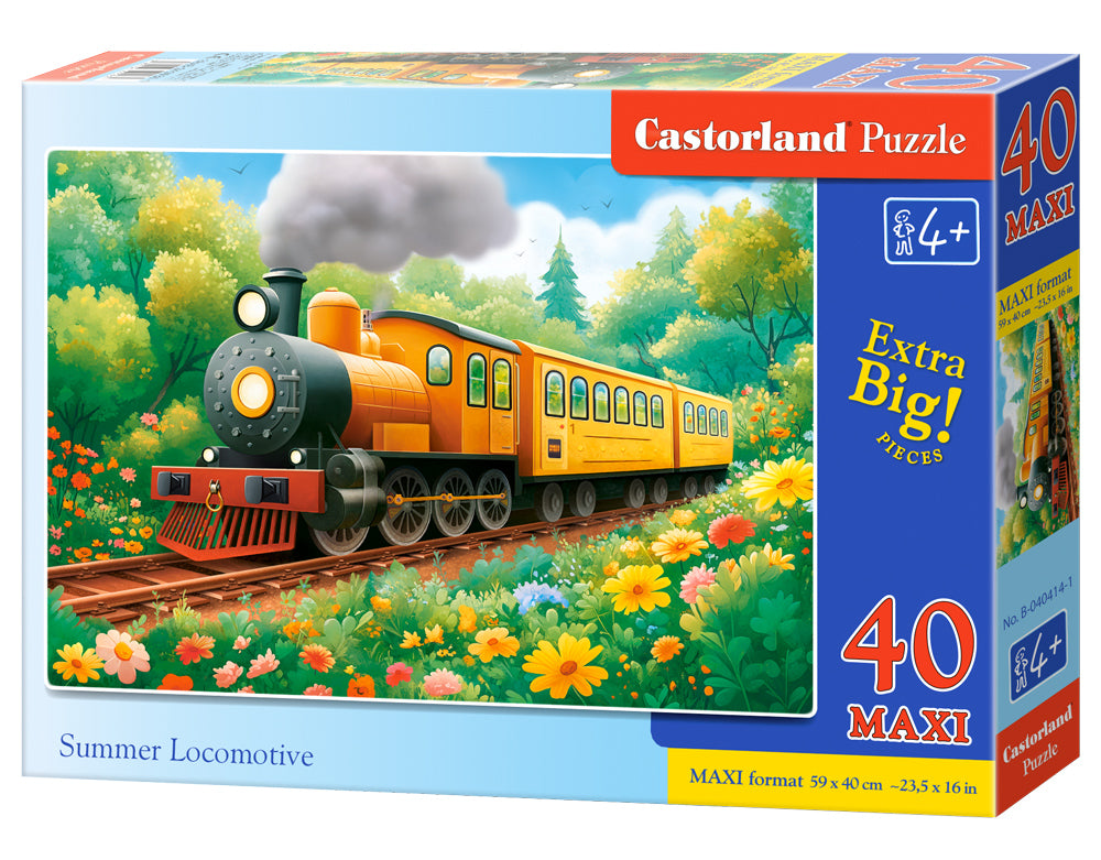 Puzzle 40 maxi Summer Locomotive B-040414-1