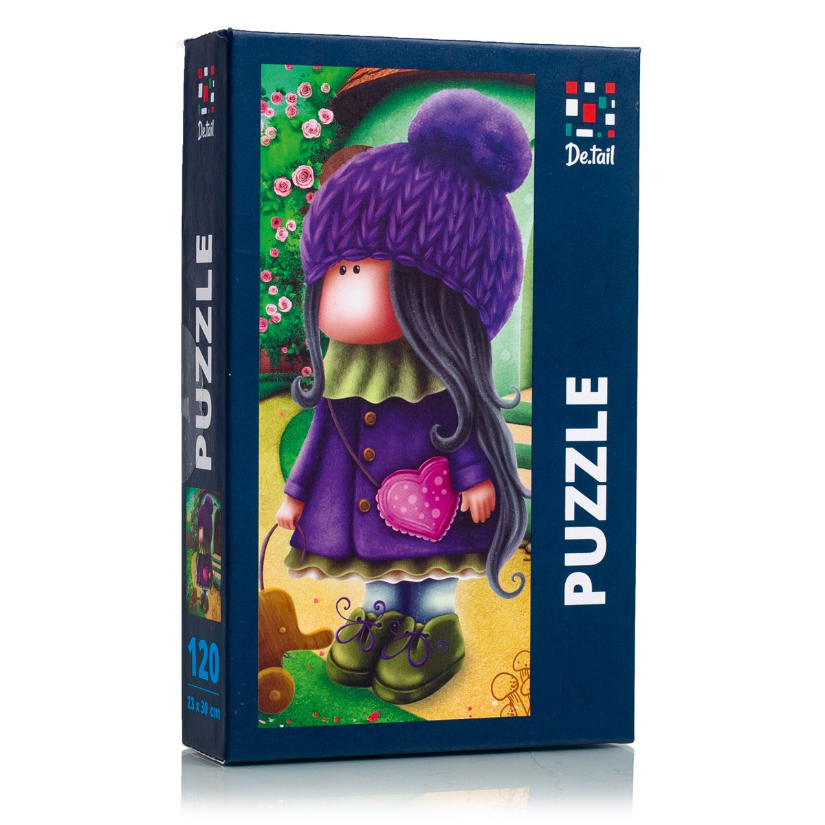 Puzzle 120 Urocza Laleczka ze słonikiem DT100-04
