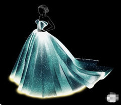 Diamentowa mozaika księżniczka światła NO-1007348