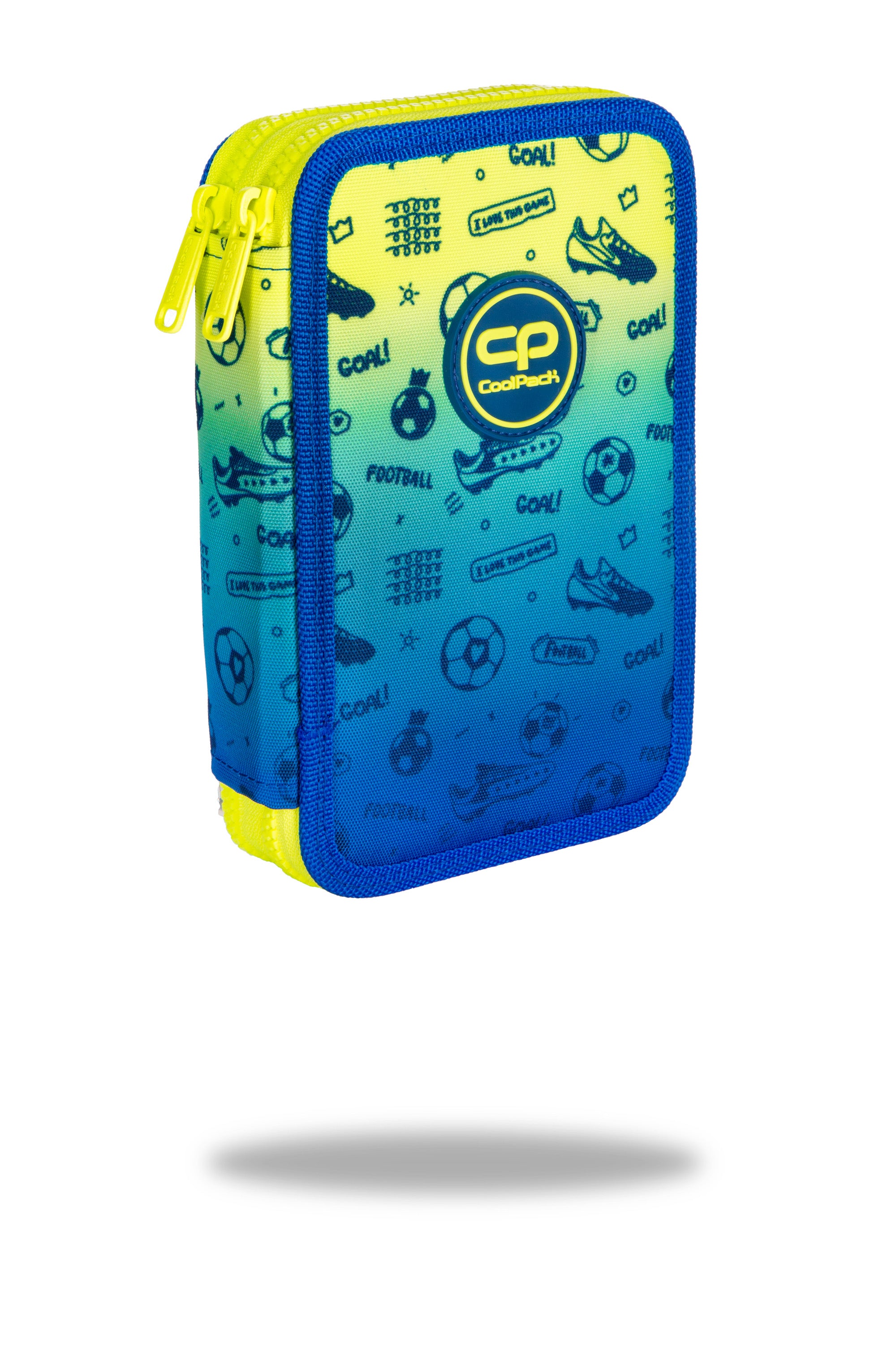 Piórnik 2-komorowy z wyposażeniem Coolpack JUMPER 3 FOOTBALL
