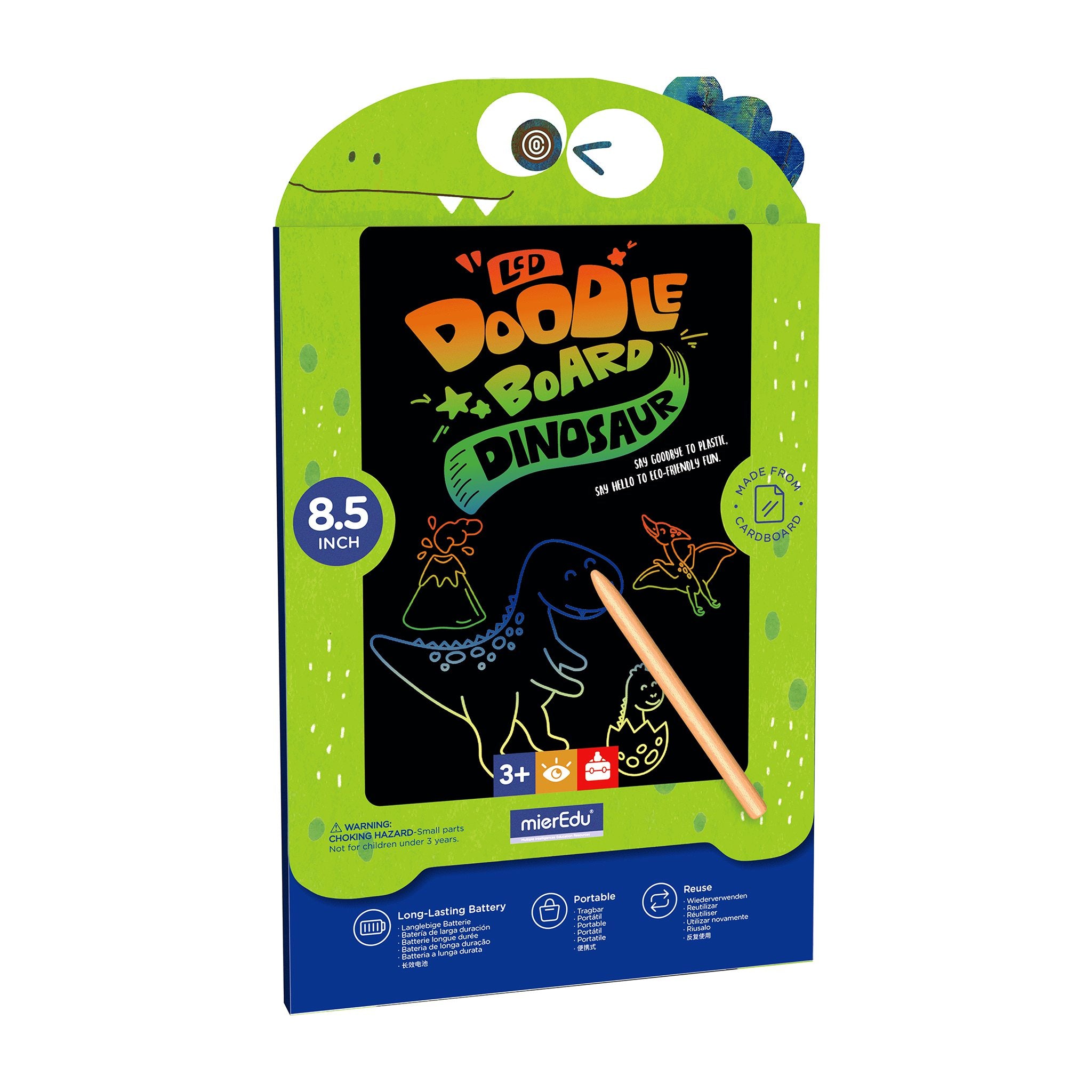 Tablet LCD do rysowania Dinozaur