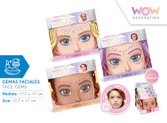 Zestaw do ozdabiania twarzy WOW00099 1szt.mix