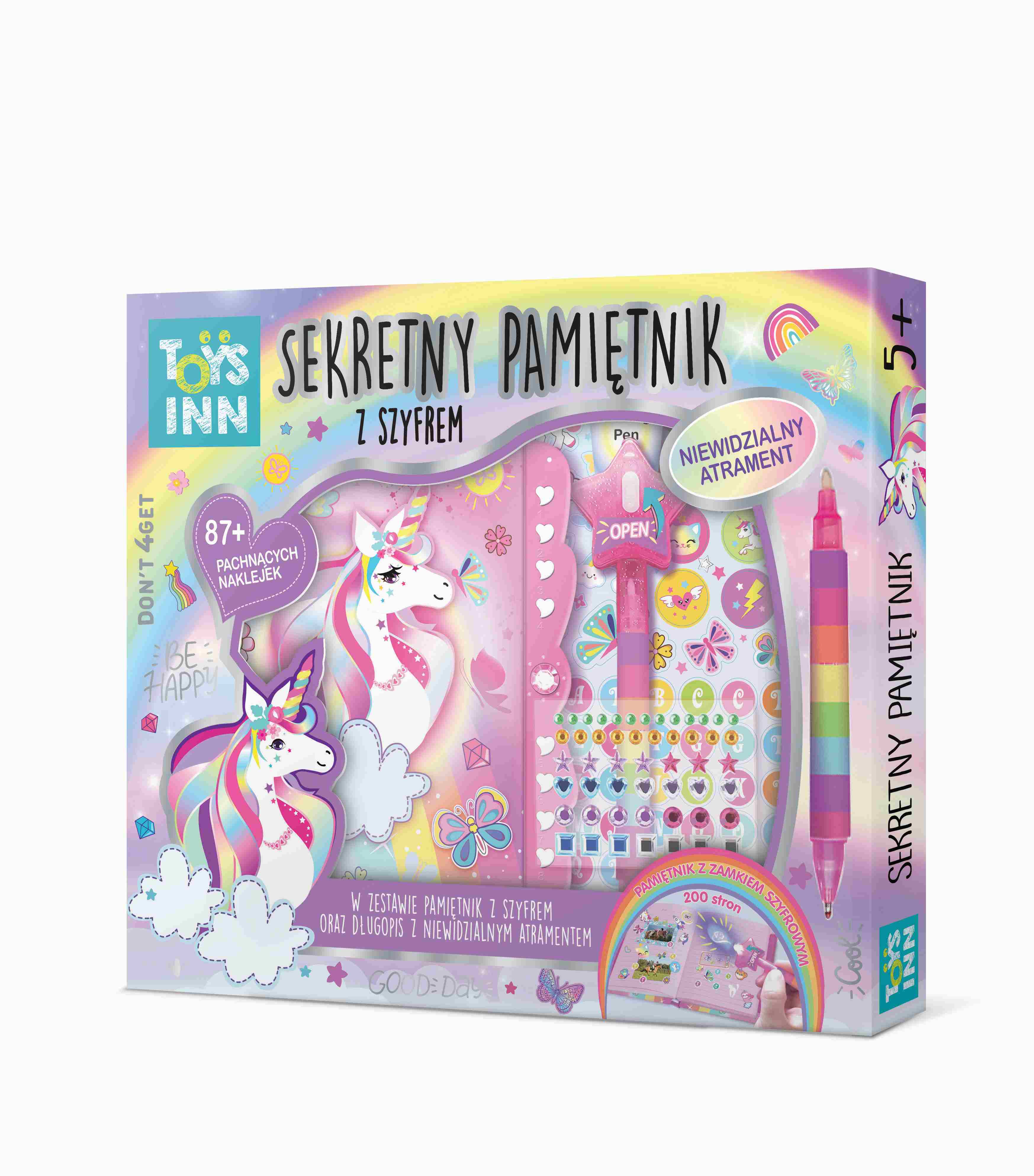 Pamiętnik Secret Message Unicorn ToysInn STN 7656