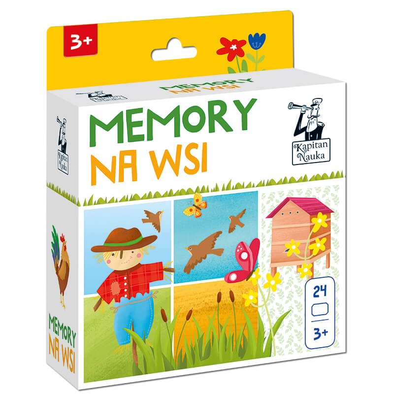 Gra Memory na wsi Kapitan Nauka