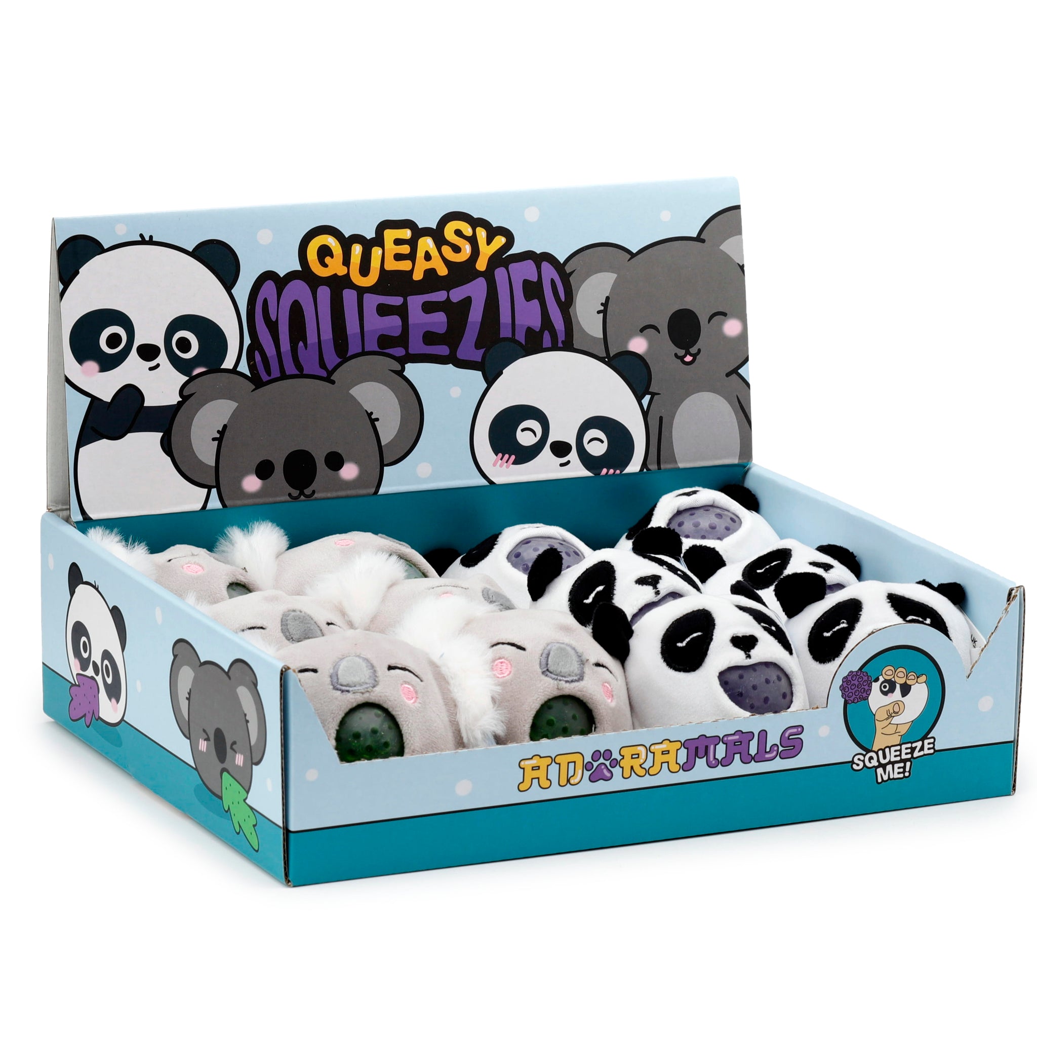 Gniotek pluszowy Panda Koala 1 szt. mix wzorów TY751