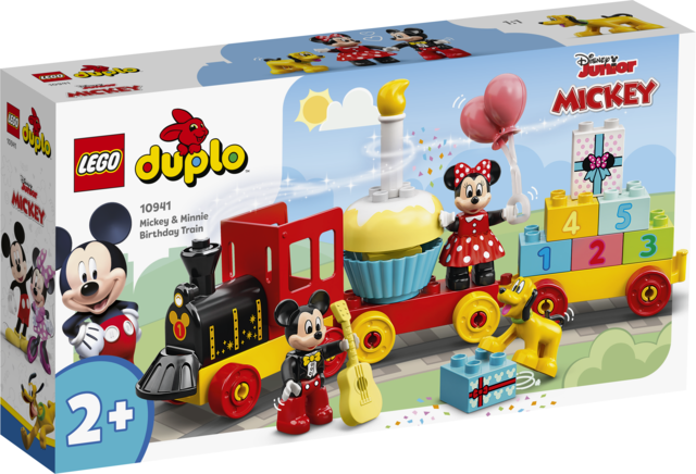 LEGO Duplo Disney TM Urodzinowy pociąg Myszek Miki i Minnie 10941