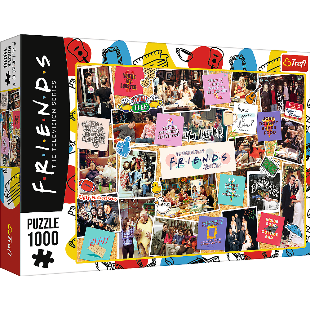 Puzzle 1000 Najlepsze momenty Friends 10716