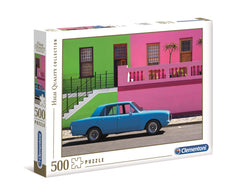 Puzzle 500 HQ Niebieski samochód 35076