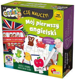 Lisciani Carotina cię nauczy Mój pierwszy angielski 304-PL107360