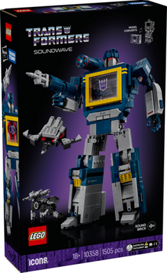 LEGO Icons Transformers Soundwave 10358