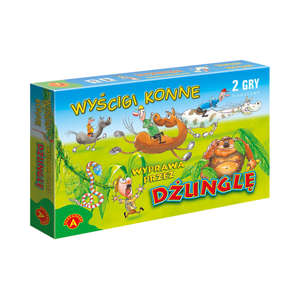 Gra Wyścigi Konne i Wyprawa przez dżunglę