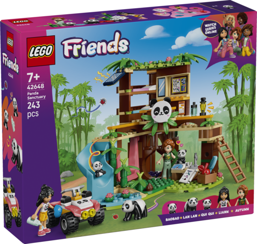 LEGO Friends Opieka nad pandami w rezerwacie 42648