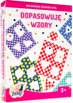 Gra Dopasowuję wzory układanka edukacyjna