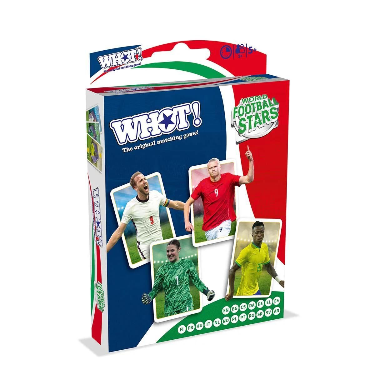 Karty do gry WHOT! World Football Stars