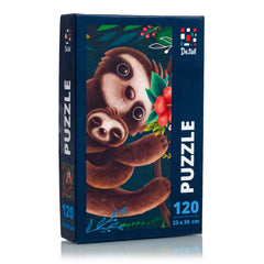 Puzzle 120 Słodki Leniwiec DT100-06