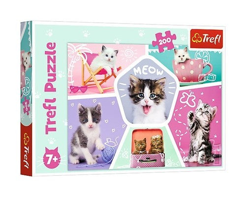 Puzzle 200 Kocie figle 13247