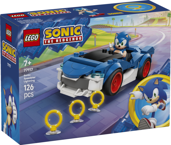 LEGO Sonic Speedster Lightning 77117