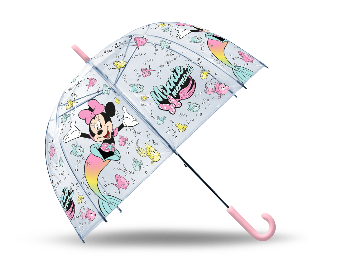 Parasolka Minnie przezroczysta 19cali MN30025